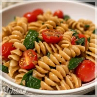Pasta vegana con pomodorini e spinaci scopri la ricetta!