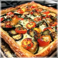 Torta di Pasta Sfoglia con Verdure e Formaggio scopri come!