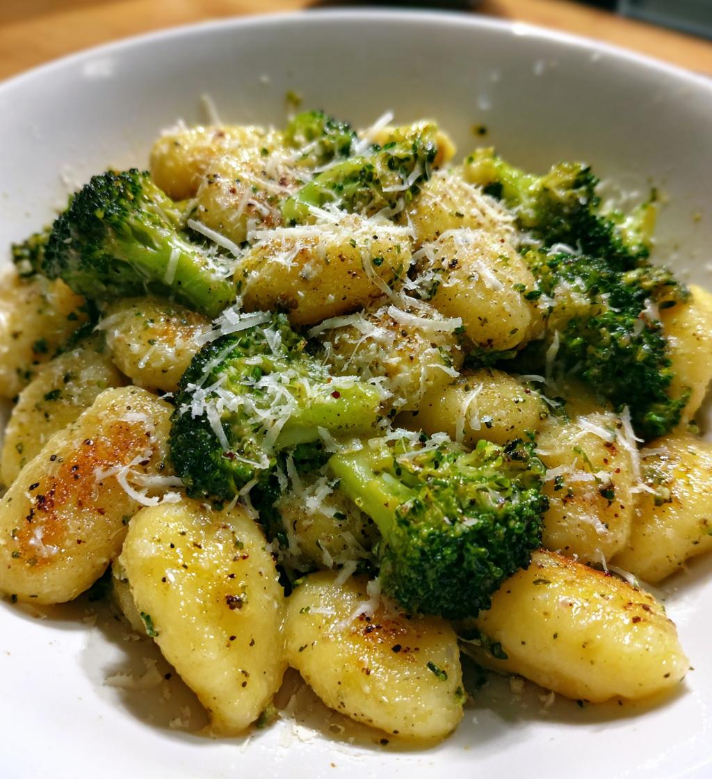 broccoli ricette gnocchi