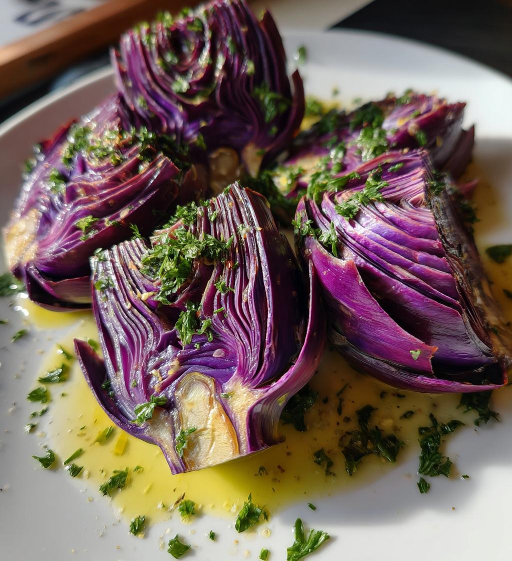 carciofi violetti ricette