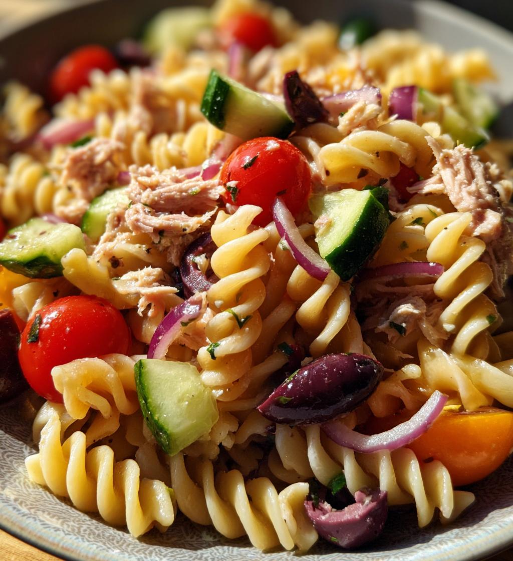 pasta fredda ricette con tonno