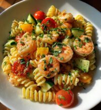 pasta fredda ricette gamberetti