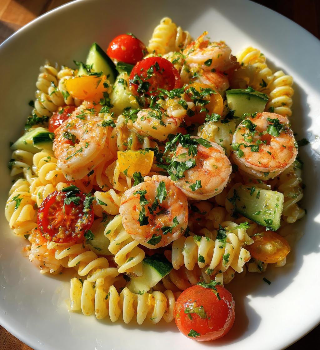 pasta fredda ricette gamberetti