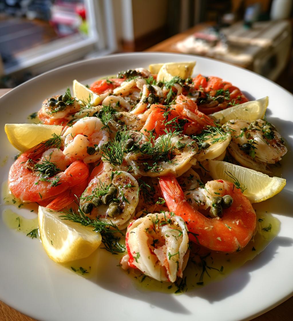 ricette antipasti buffet di pesce - detail 1