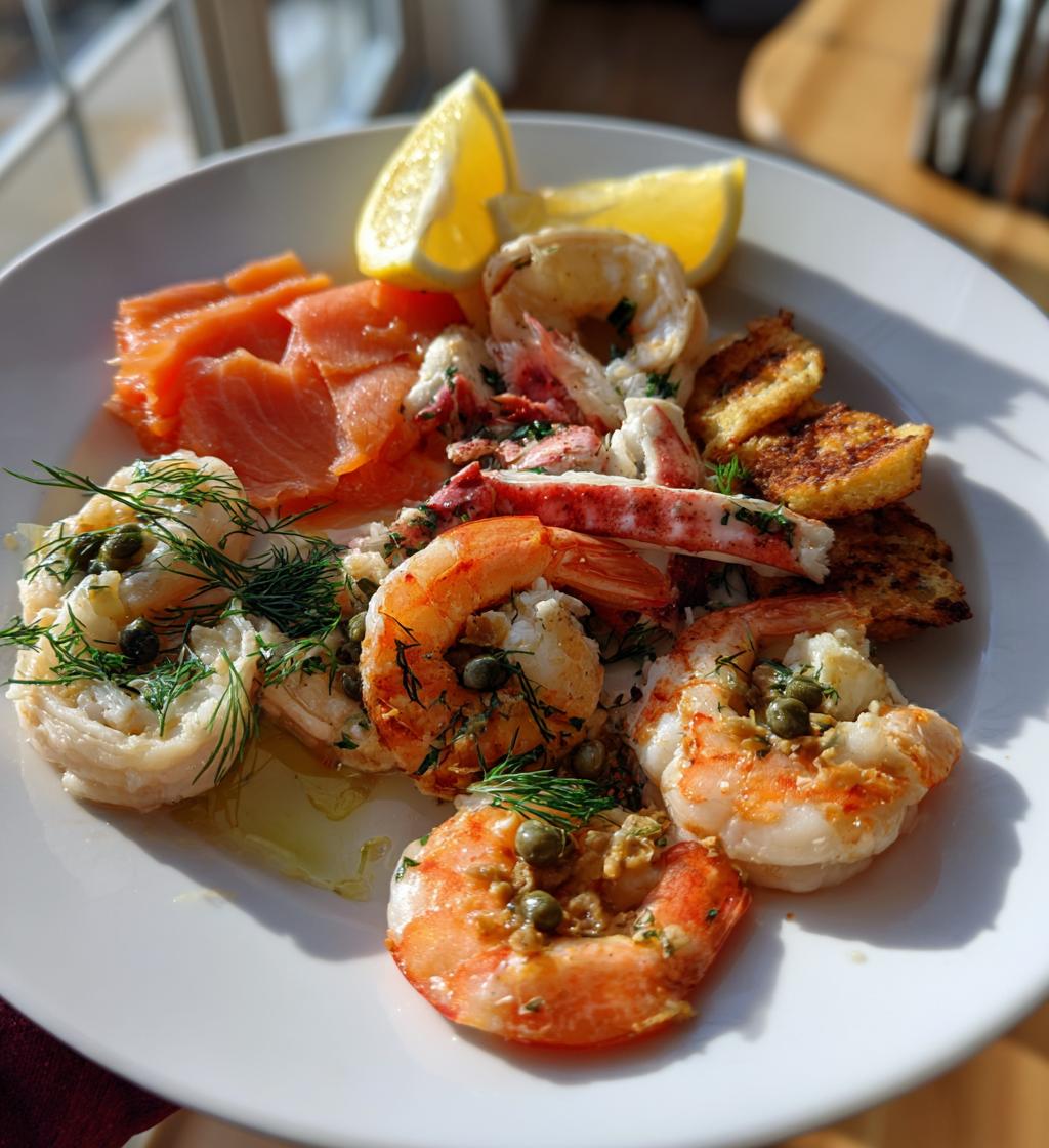 ricette antipasti buffet di pesce