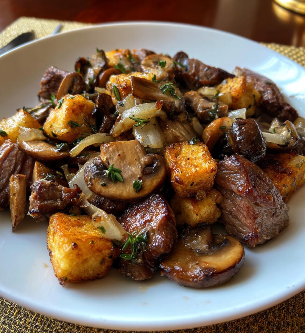 ricette carne con funghi