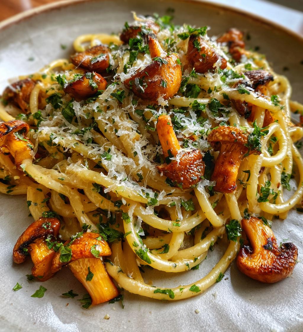 ricette di pasta con funghi