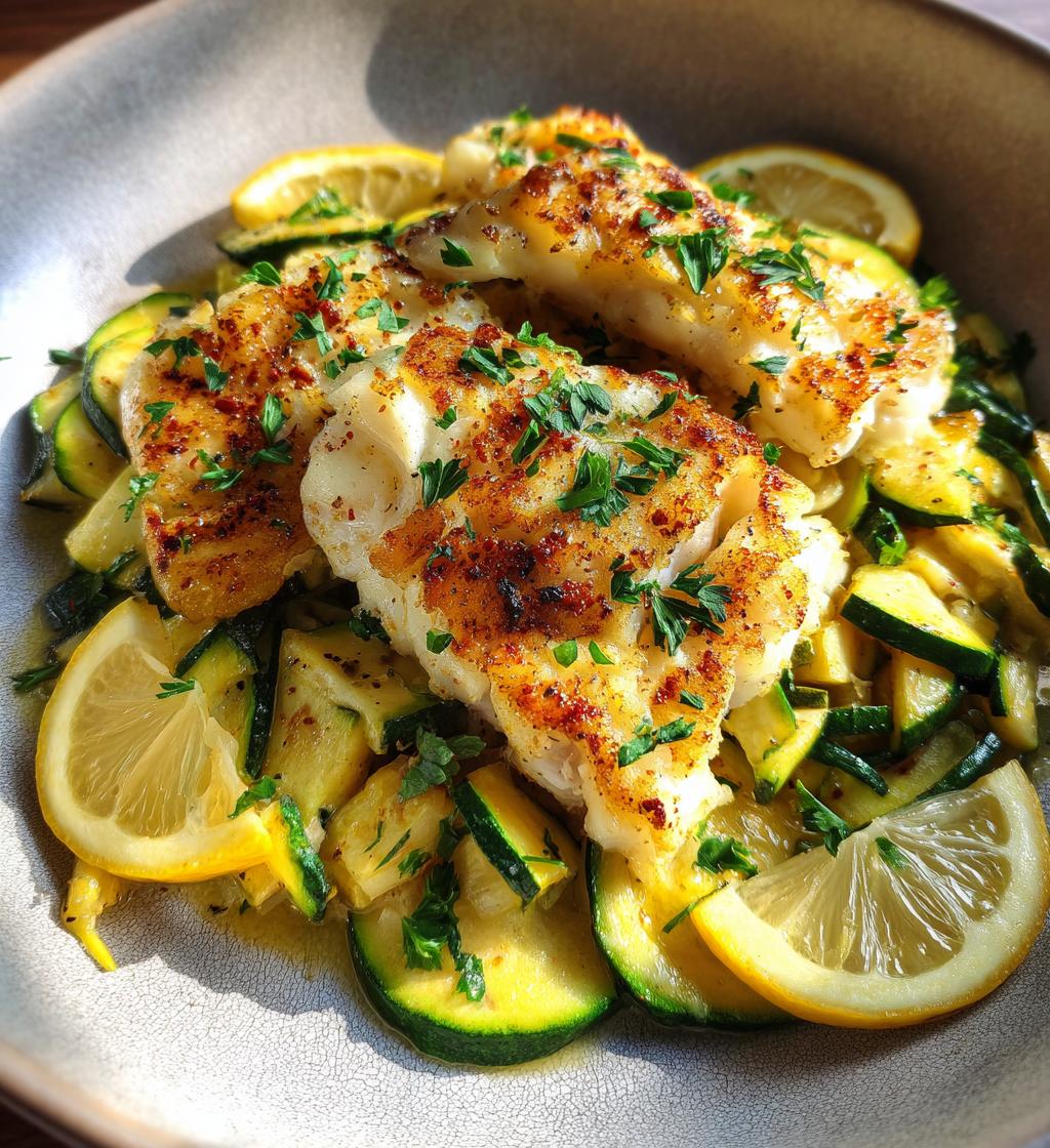 ricette merluzzo e zucchine