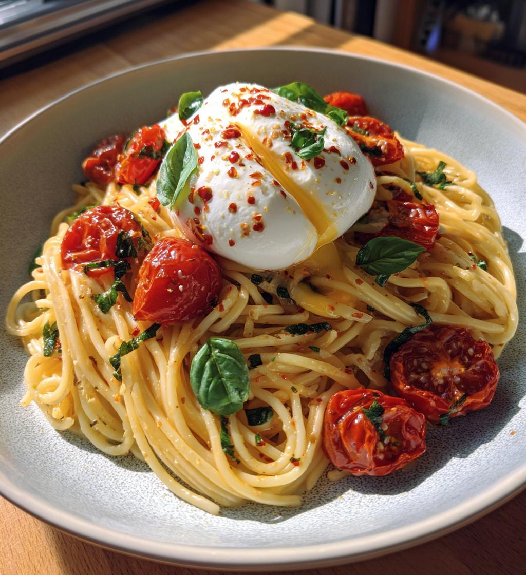 ricette pasta burrata