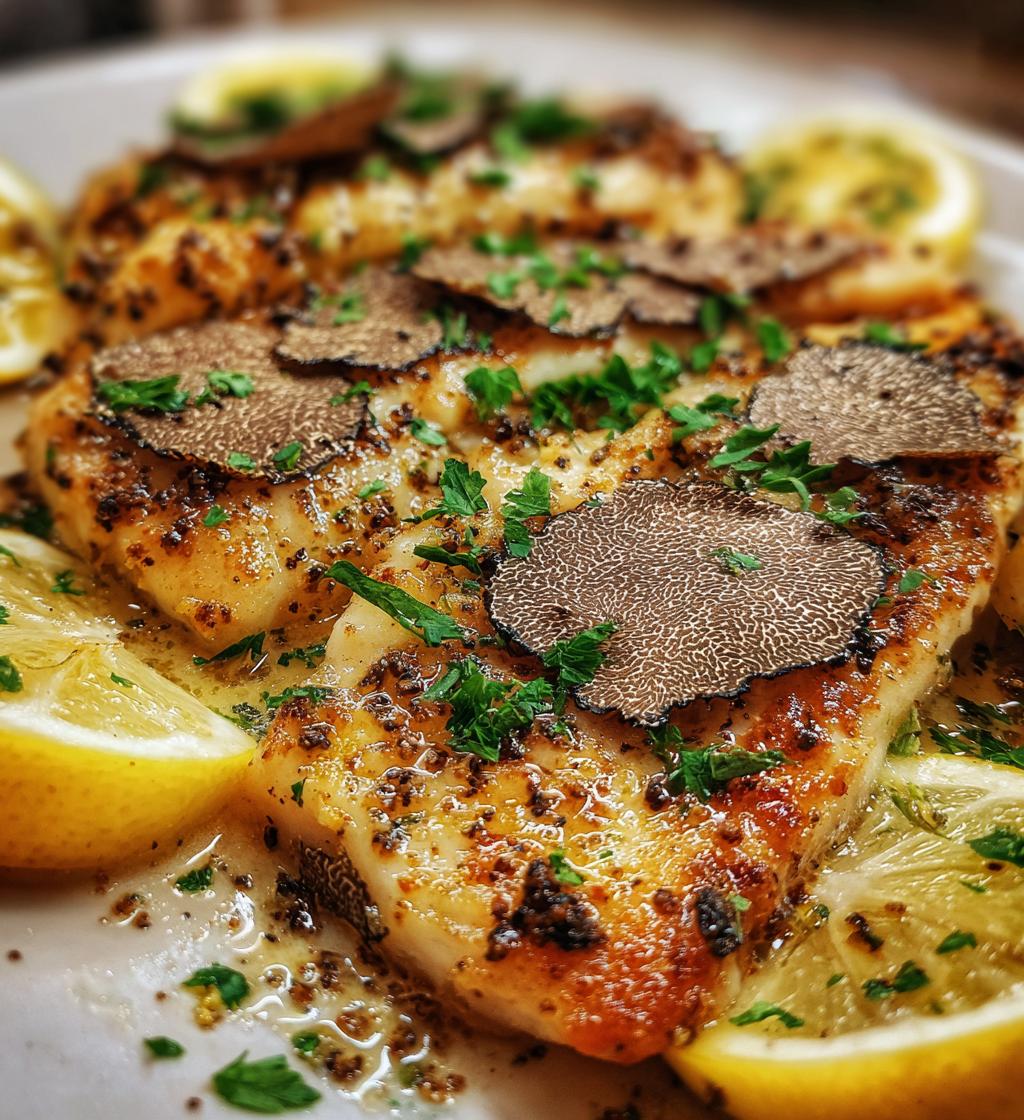 ricette pesce e tartufo