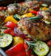 ricette pollo e verdure