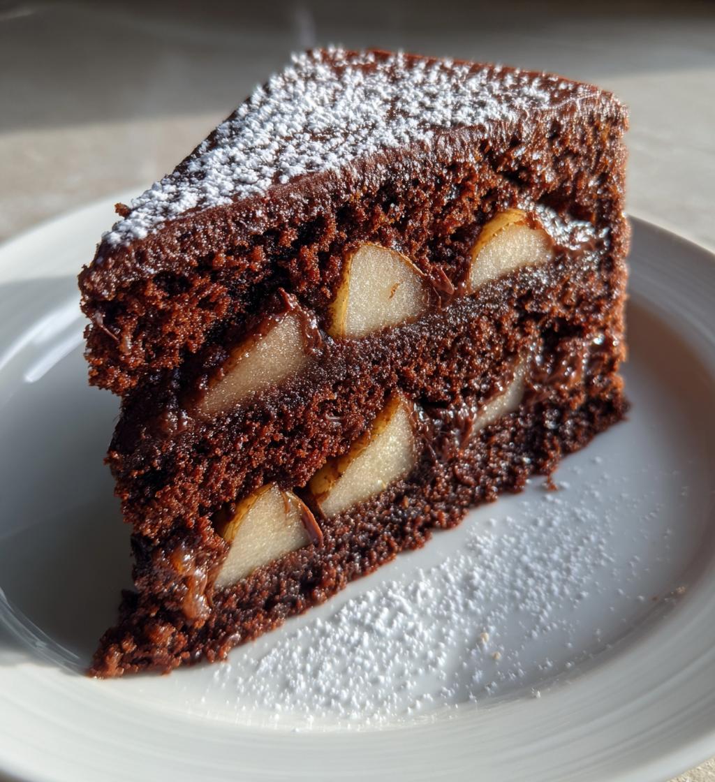 ricette torta pere e cioccolato