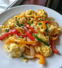ricette uova e peperoni