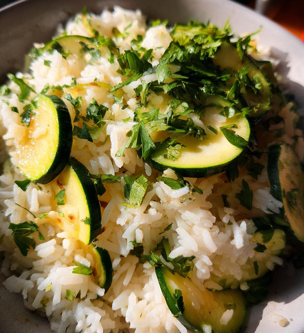 riso basmati ricette zucchine