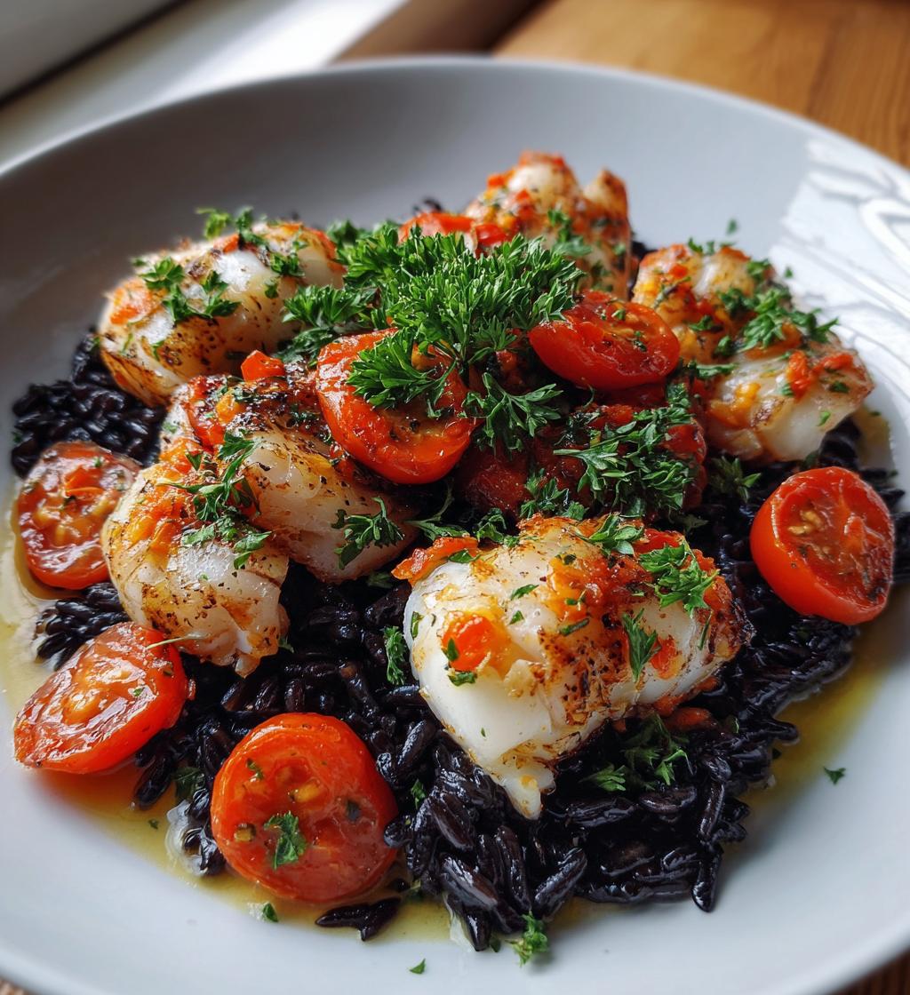 riso venere ricette pesce