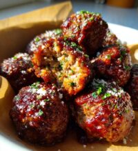 15 minute air fryer bbq meatballs