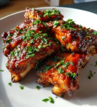 15 minute air fryer bbq ribs
