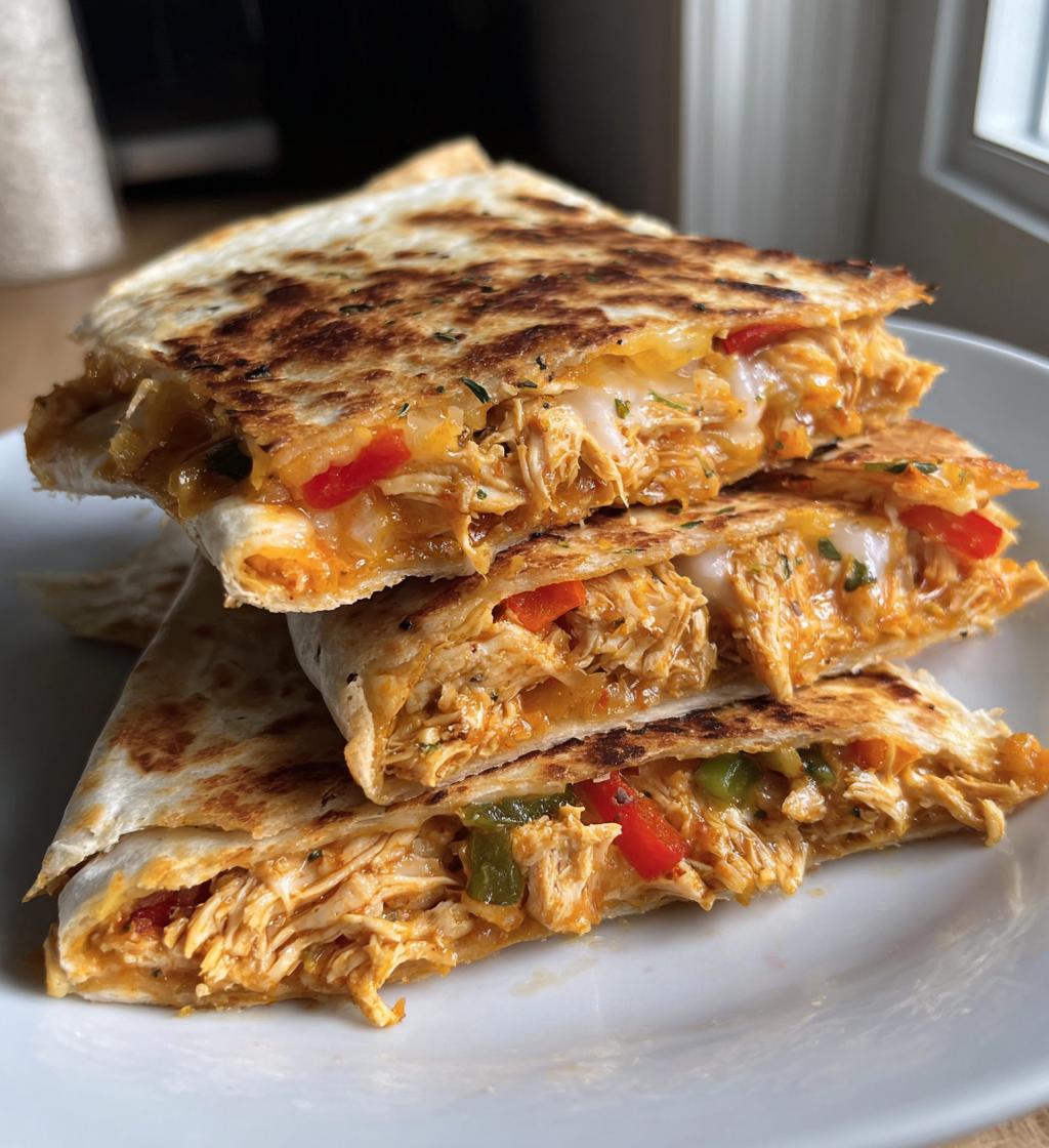 15 minute air fryer chicken quesadillas - detail 1