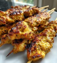 15 minute air fryer chicken satay