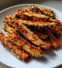 15 minute air fryer eggplant fries