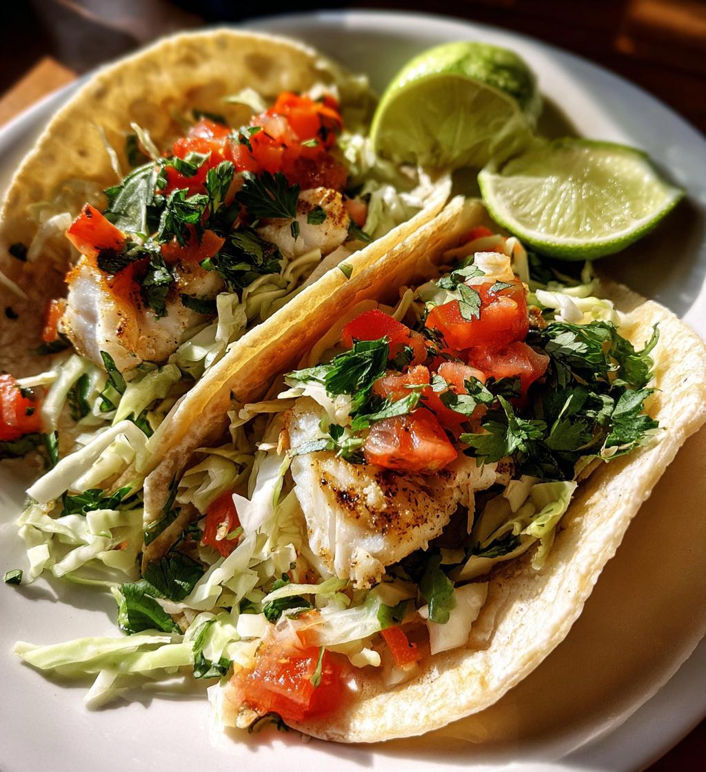 15 minute air fryer fish tacos - detail 1