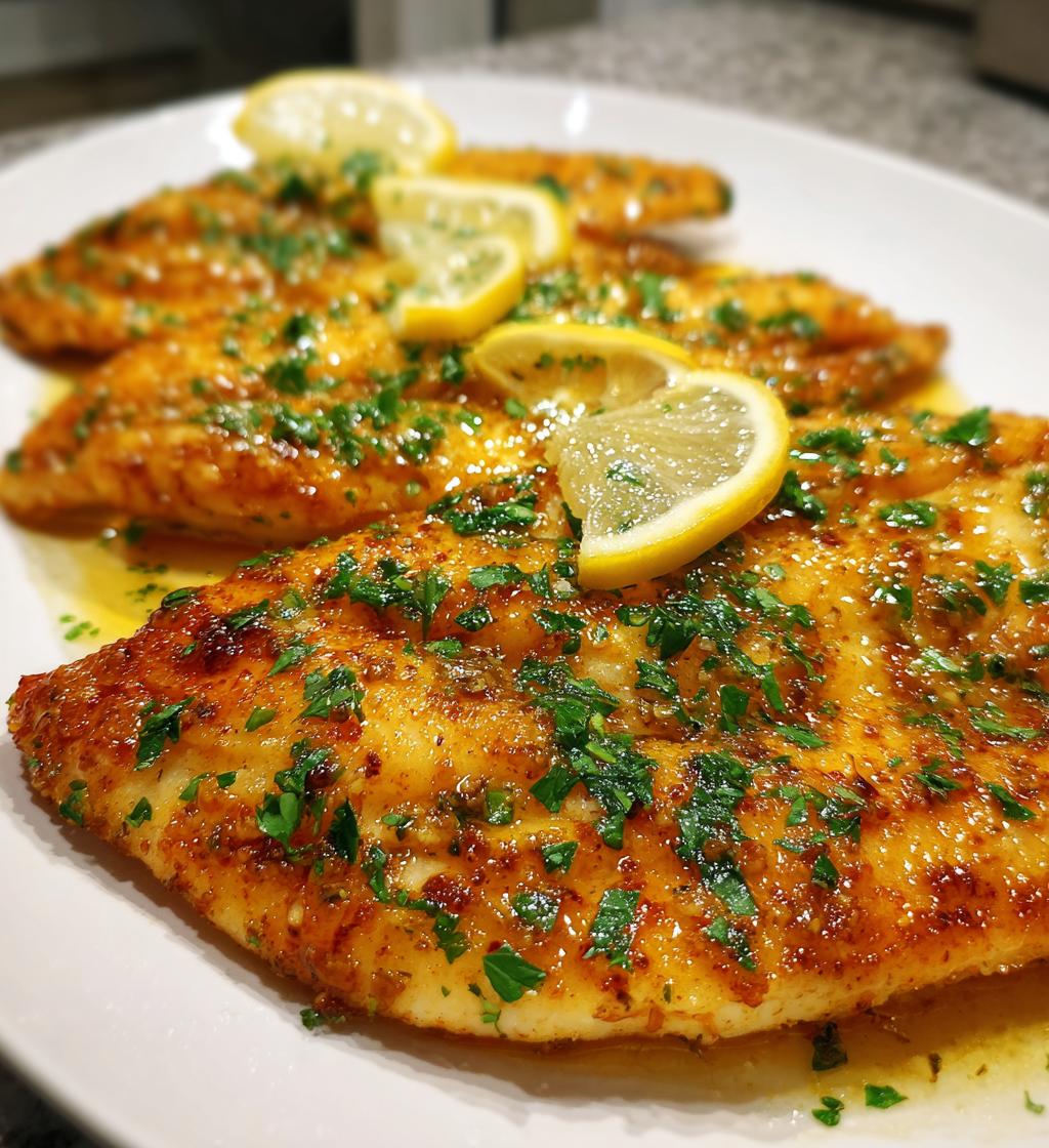 15 minute air fryer lemon garlic tilapia - detail 1