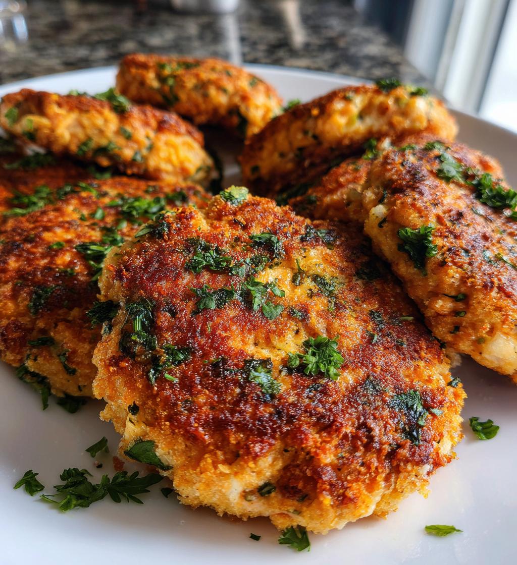 15 minute air fryer salmon patties - detail 1