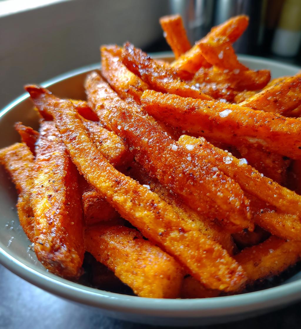 15 minute air fryer sweet potato fries