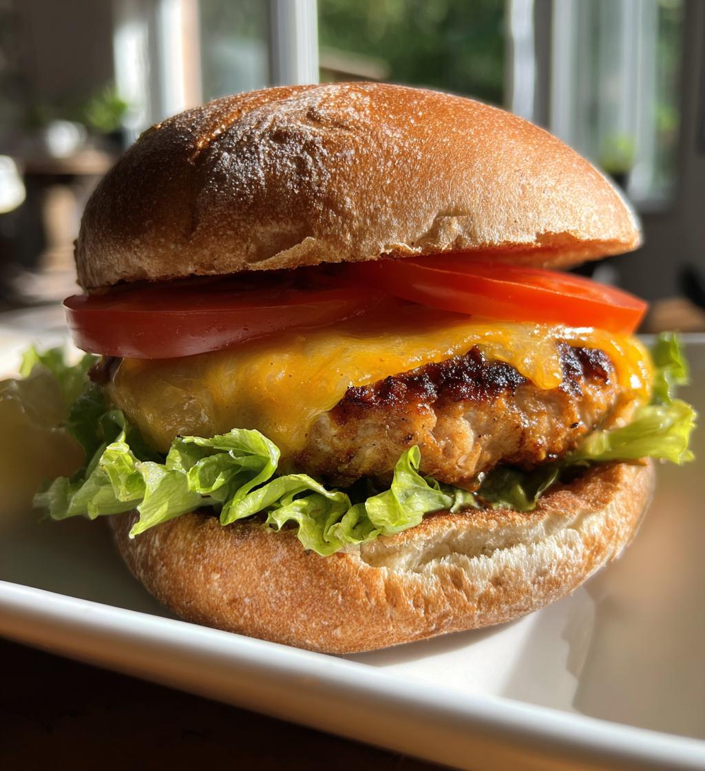 15 minute air fryer turkey burgers
