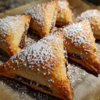 Bignè di Pasta Sfoglia con Nutella