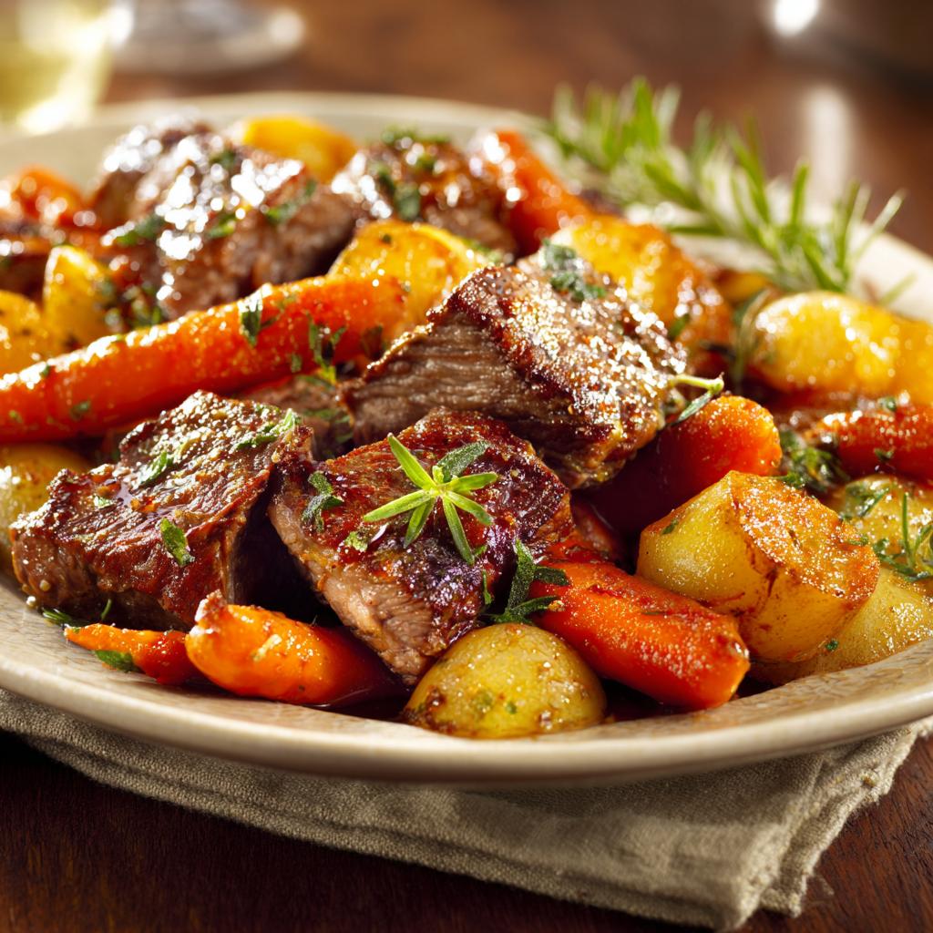 Carne al Forno con Verdure