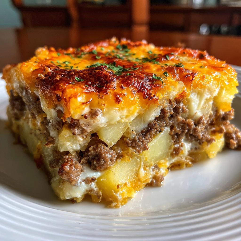 Casseruola di Carne Macinata e Patate