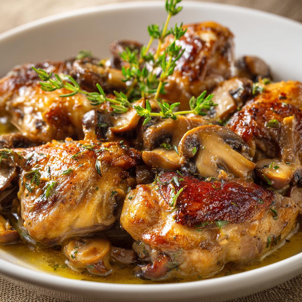 Coniglio ai Funghi
