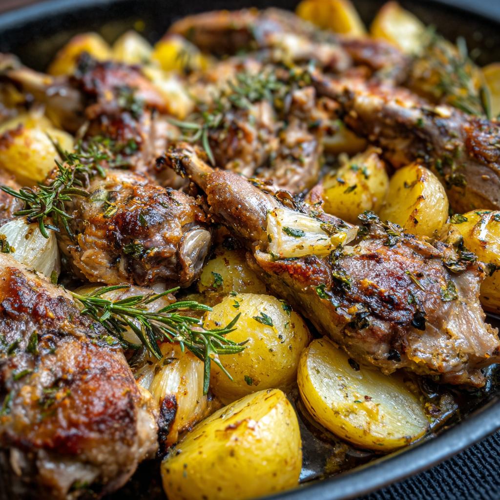 Coniglio al Forno con Patate - detail 1