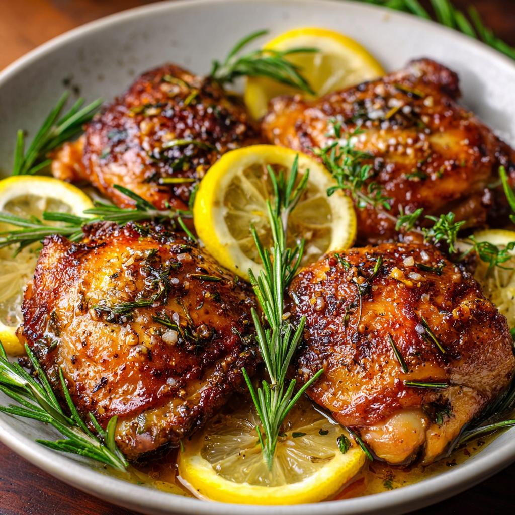 Cosce di Pollo al Rosmarino