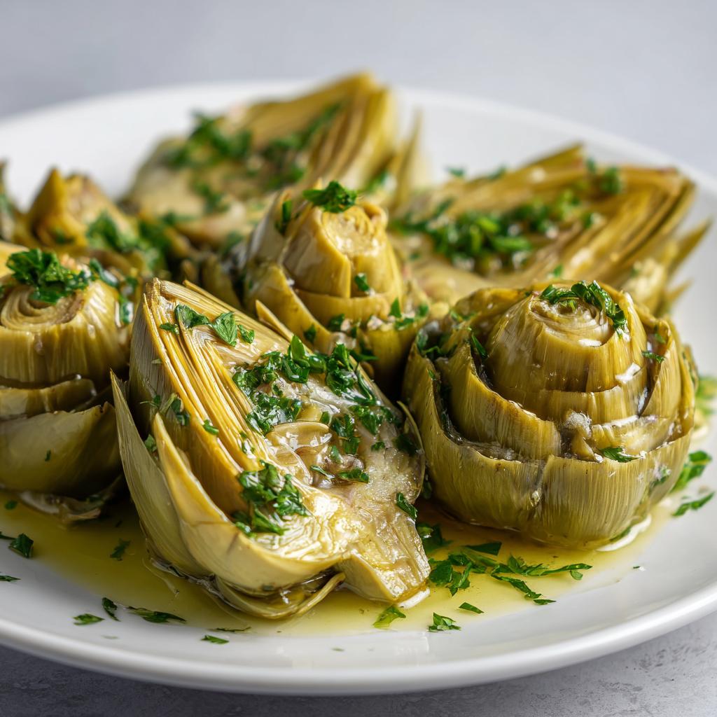 Cuori di Carciofo Sauté con Limone e Prezzemolo