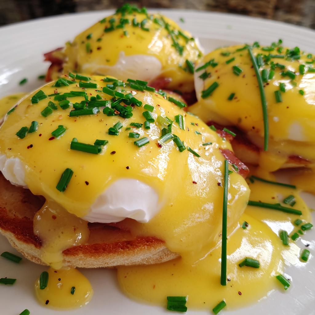 Eggs Benedict - detail 1