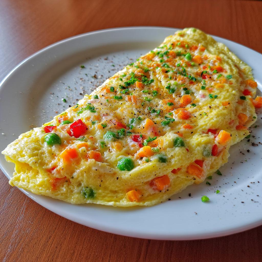 Omelette Colorata per Bambini