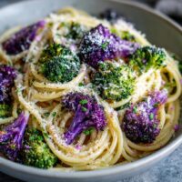 Pasta con Broccoli Viola