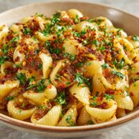 Pasta con Pasta di Acciughe