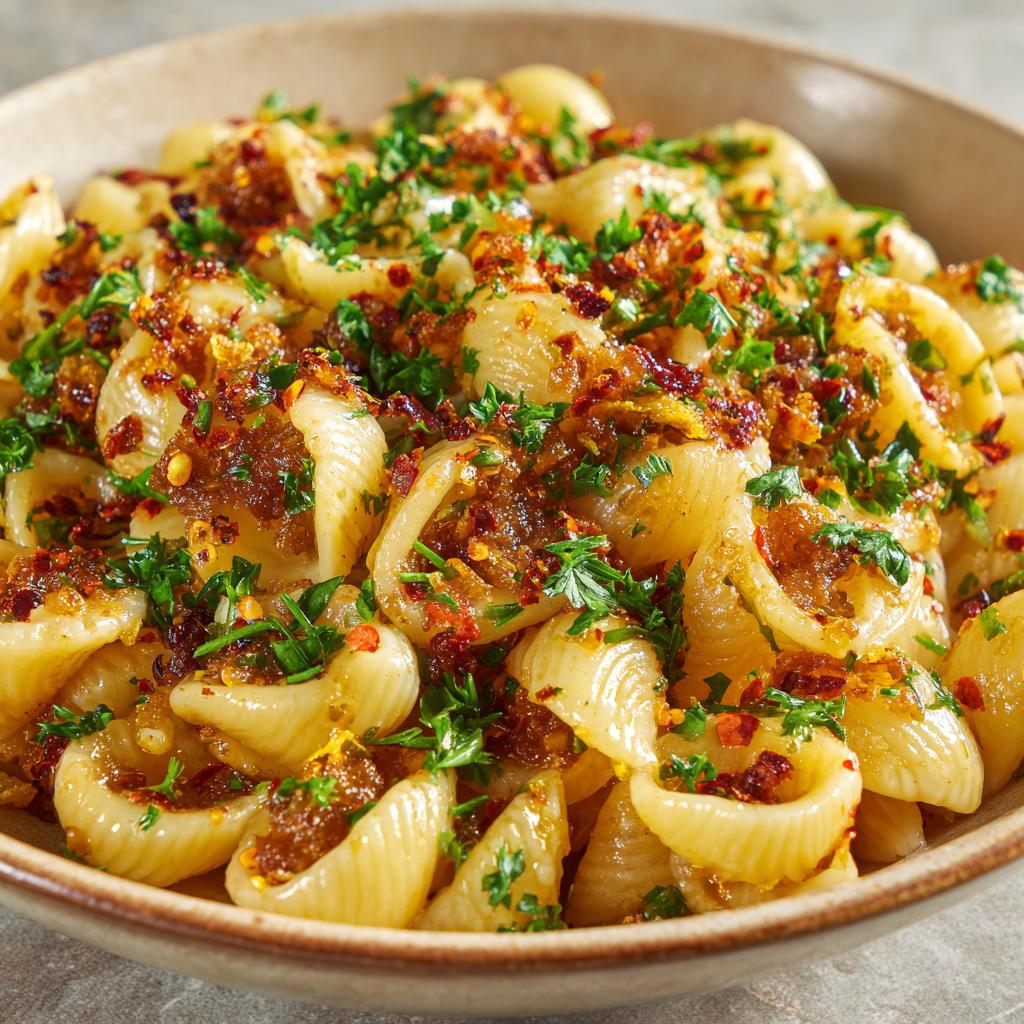 Pasta con Pasta di Acciughe