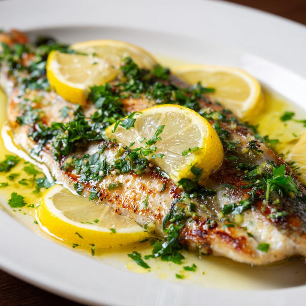 Pesce Ombra Marinato al Limone e Erbe Fresche - detail 1