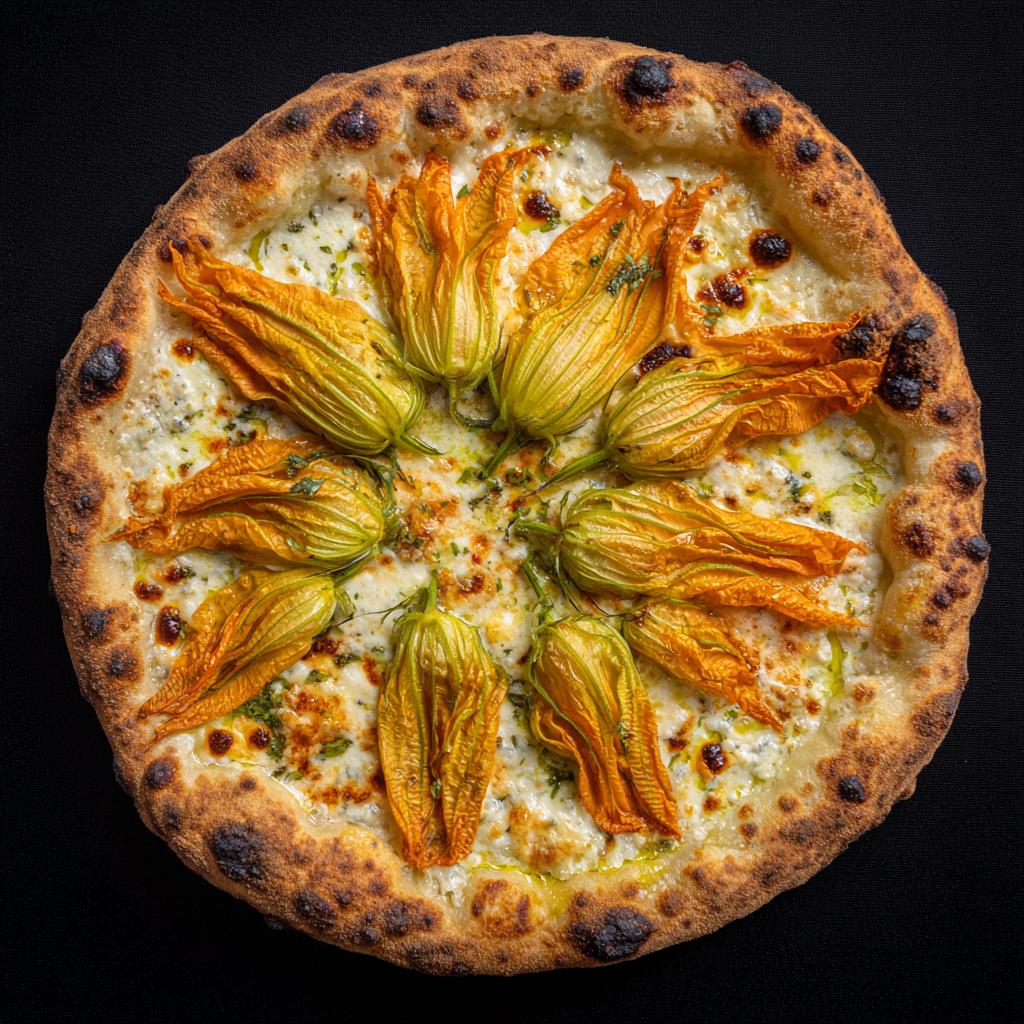 Pizza ai Fiori di Zucca