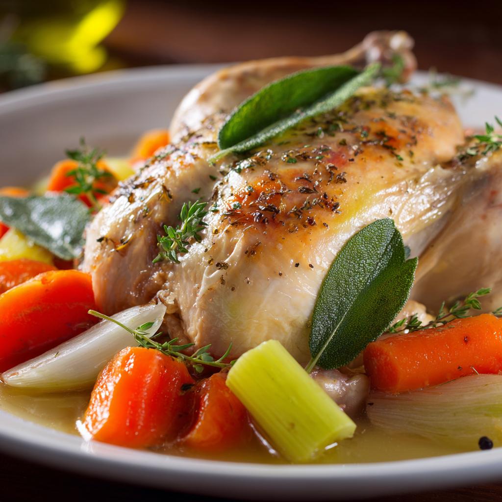 Pollo Lessato con Verdure - detail 1