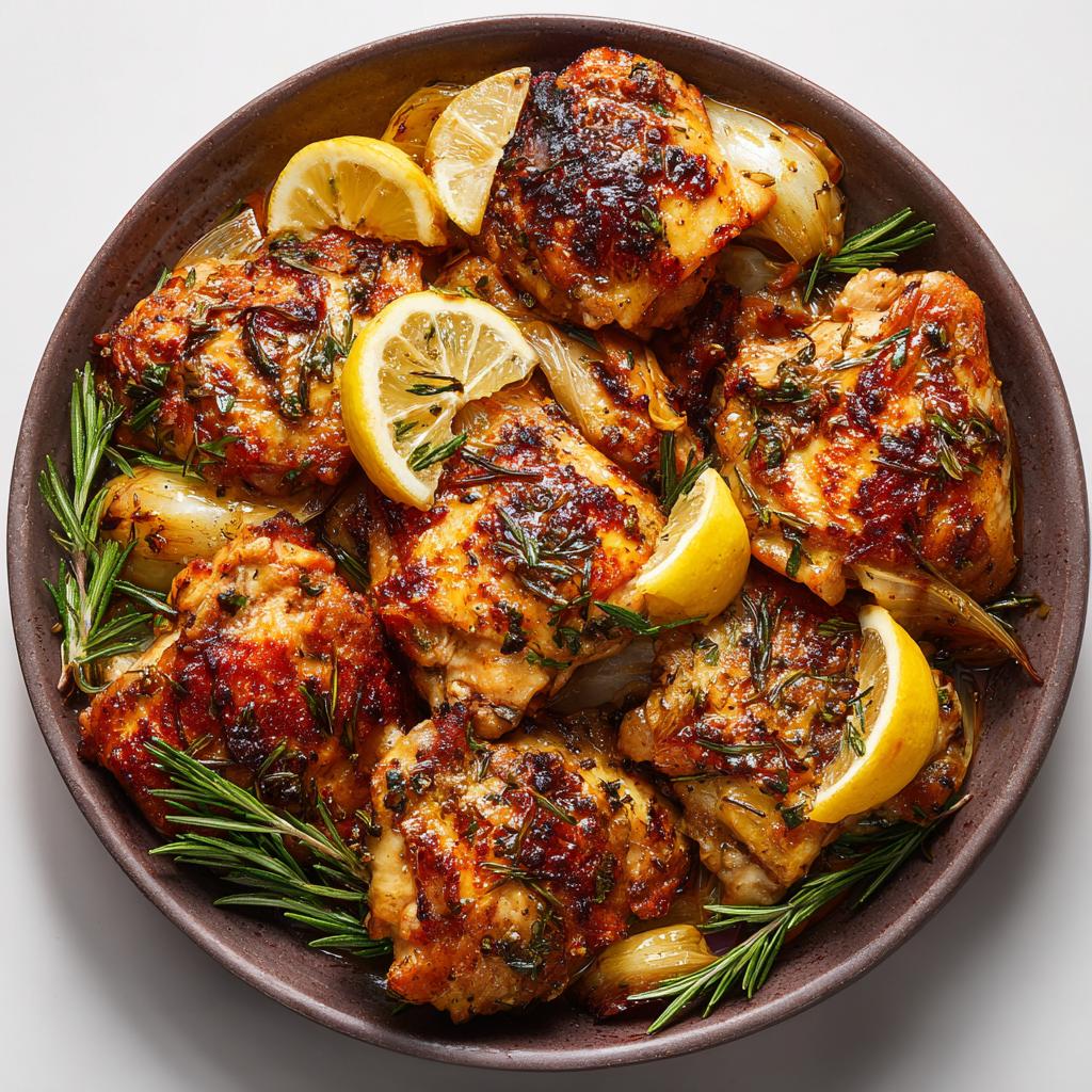 Pollo Rustico con Rosmarino e Limone
