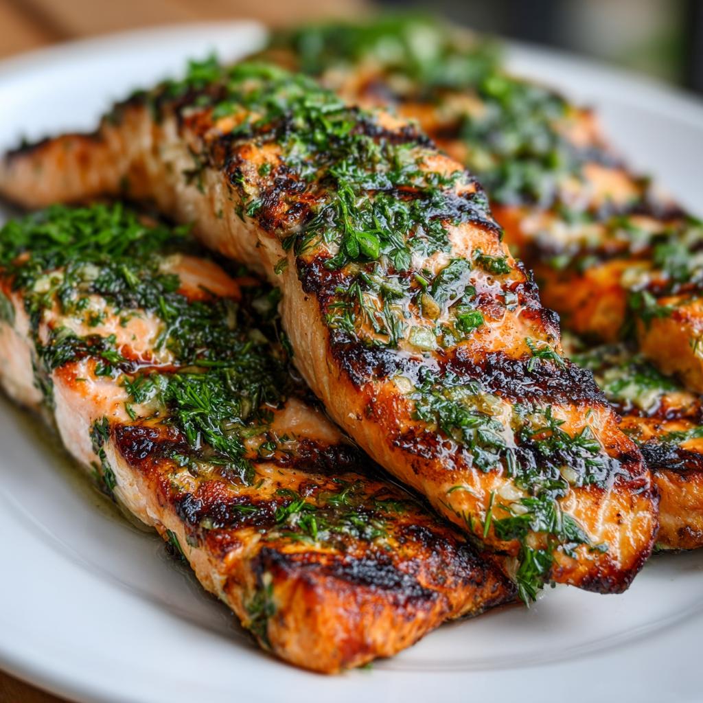 Salmone Grigliato alle Erbe