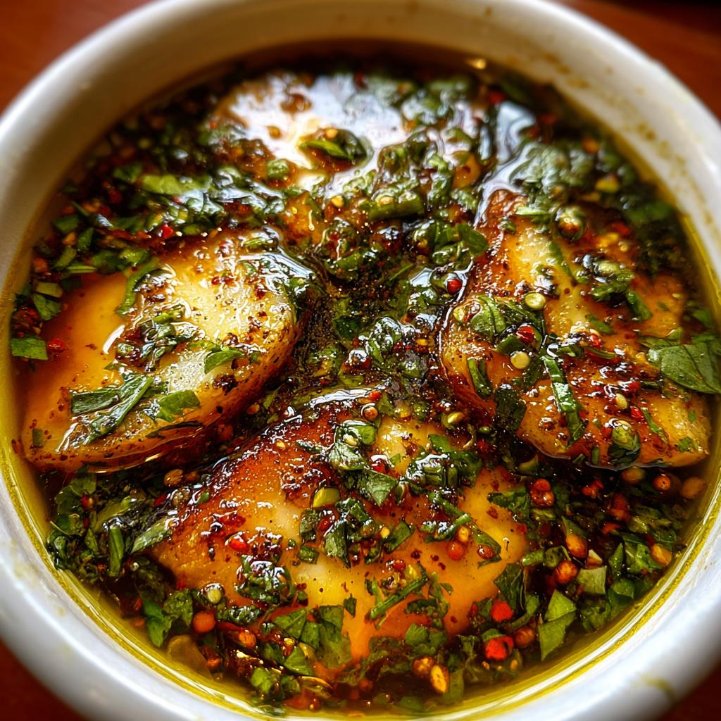Salsa di Pesce con Erbe Fresche