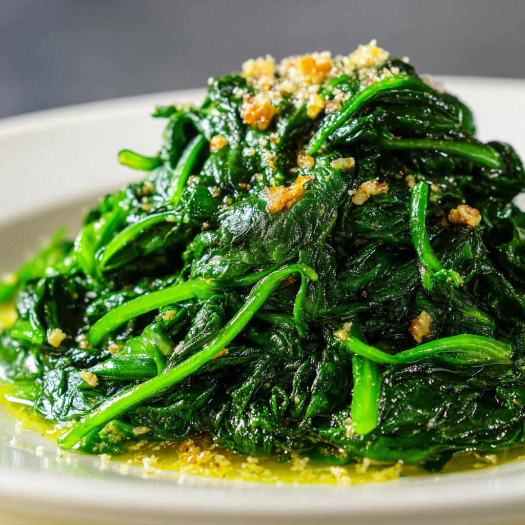 Spinaci Sautéed con Aglio e Parmigiano - detail 1