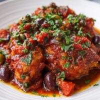 Stufato di Coniglio alla Siciliana