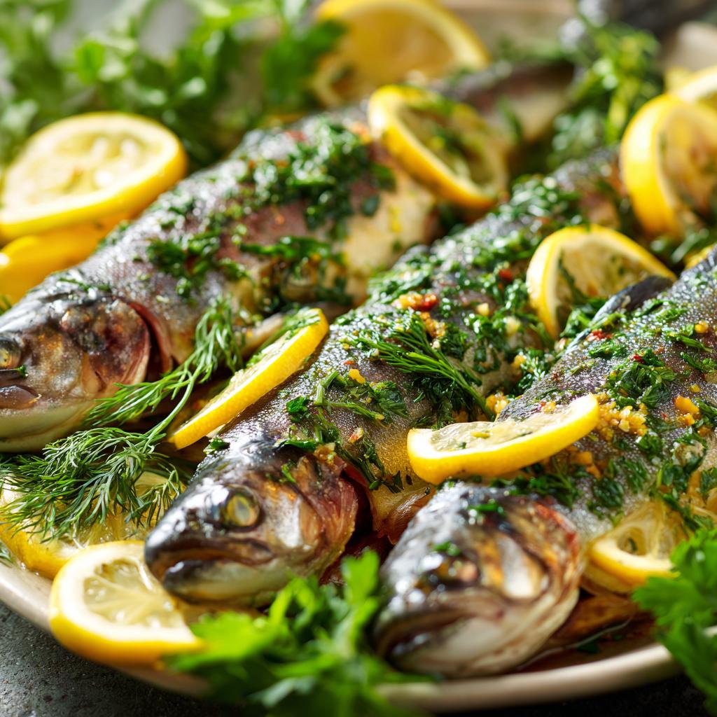 Trota al Limone e Erbe